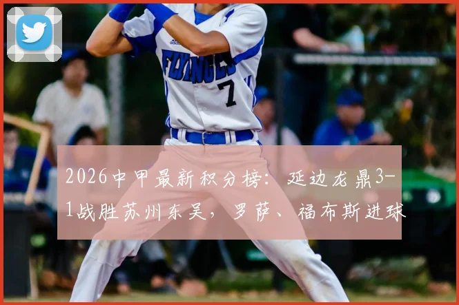 2026中甲最新积分榜：延边龙鼎3-1战胜苏州东吴，罗萨、福布斯进球全回顾，附赛后战术解析